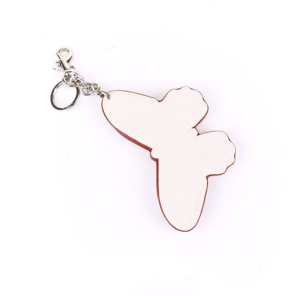 NWT Coach Large Stud Applique Butterfly Keychain Key Fob Bag Charm - Picture 5 of 5